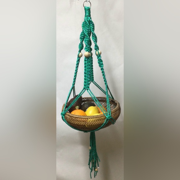 Macrame Multi Use Hanger - Picture 2 of 5